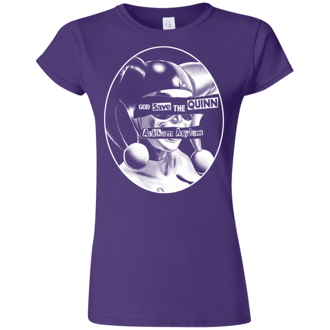 T-Shirts Purple / S God Save The Quinn Junior Slimmer-Fit T-Shirt