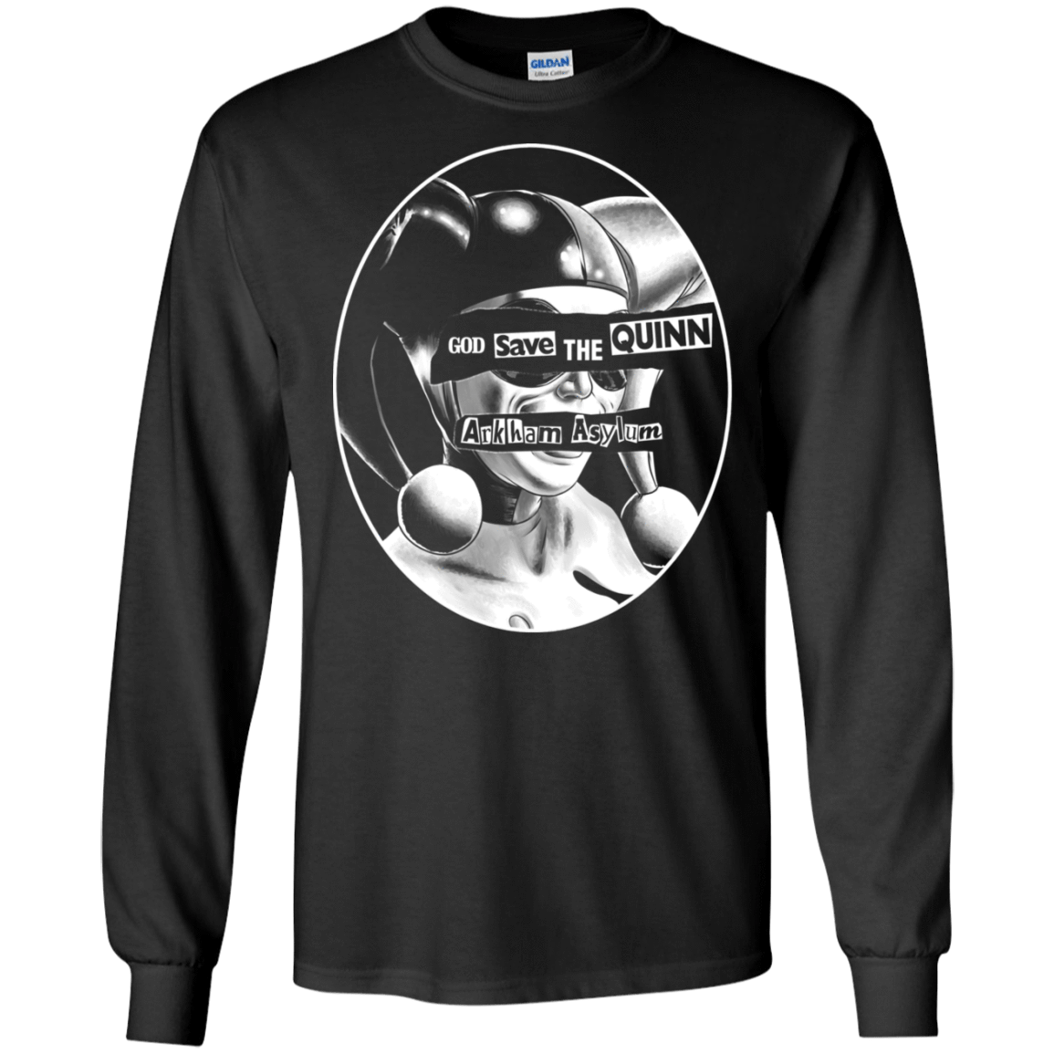 T-Shirts Black / S God Save The Quinn Men's Long Sleeve T-Shirt