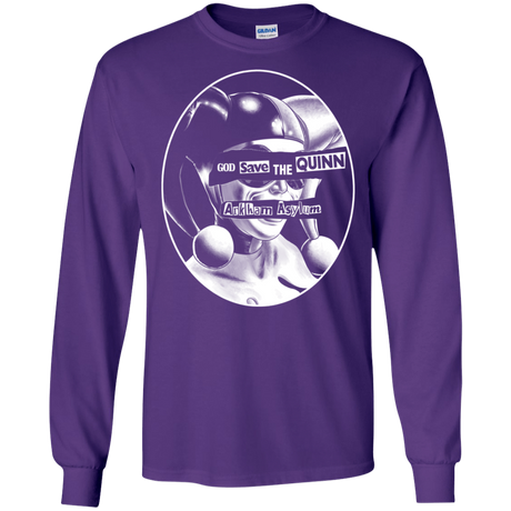 T-Shirts Purple / S God Save The Quinn Men's Long Sleeve T-Shirt