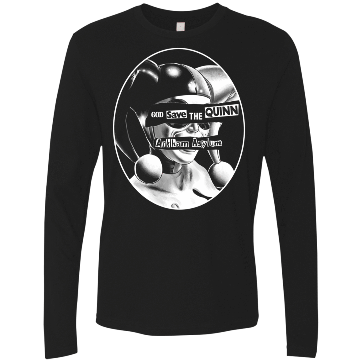 T-Shirts Black / S God Save The Quinn Men's Premium Long Sleeve