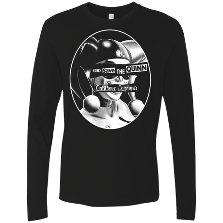 T-Shirts Black / S God Save The Quinn Men's Premium Long Sleeve