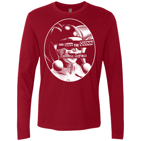 T-Shirts Cardinal / S God Save The Quinn Men's Premium Long Sleeve