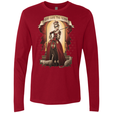 T-Shirts Cardinal / Small God Save The Quinn Men's Premium Long Sleeve