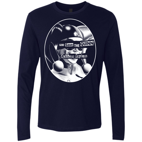 T-Shirts Midnight Navy / S God Save The Quinn Men's Premium Long Sleeve