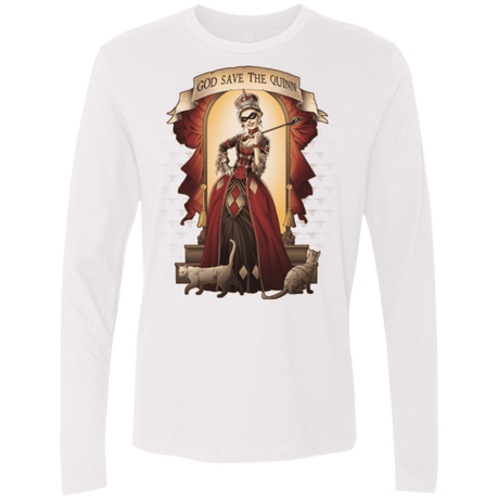 T-Shirts White / Small God Save The Quinn Men's Premium Long Sleeve