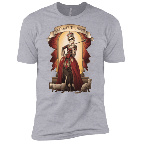 T-Shirts Heather Grey / X-Small God Save The Quinn Men's Premium T-Shirt