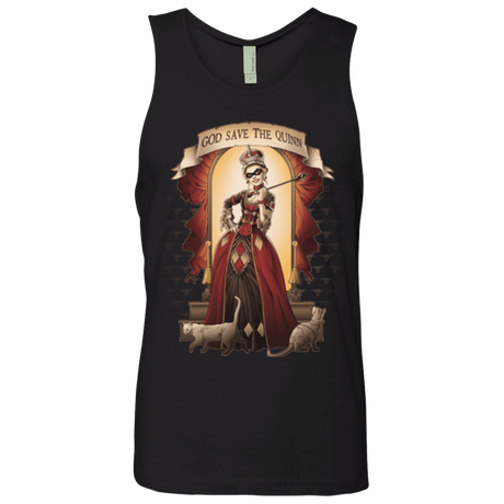 T-Shirts Black / Small God Save The Quinn Men's Premium Tank Top
