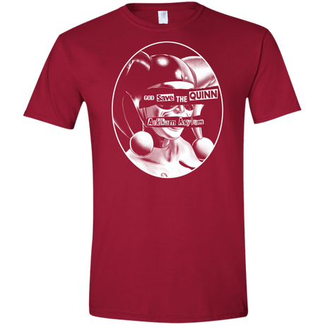 T-Shirts Cardinal Red / S God Save The Quinn Men's Semi-Fitted Softstyle