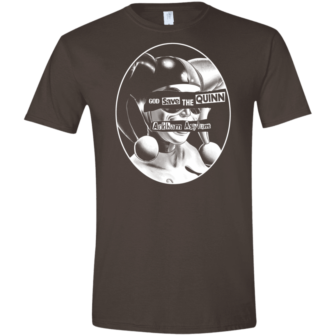 T-Shirts Dark Chocolate / S God Save The Quinn Men's Semi-Fitted Softstyle