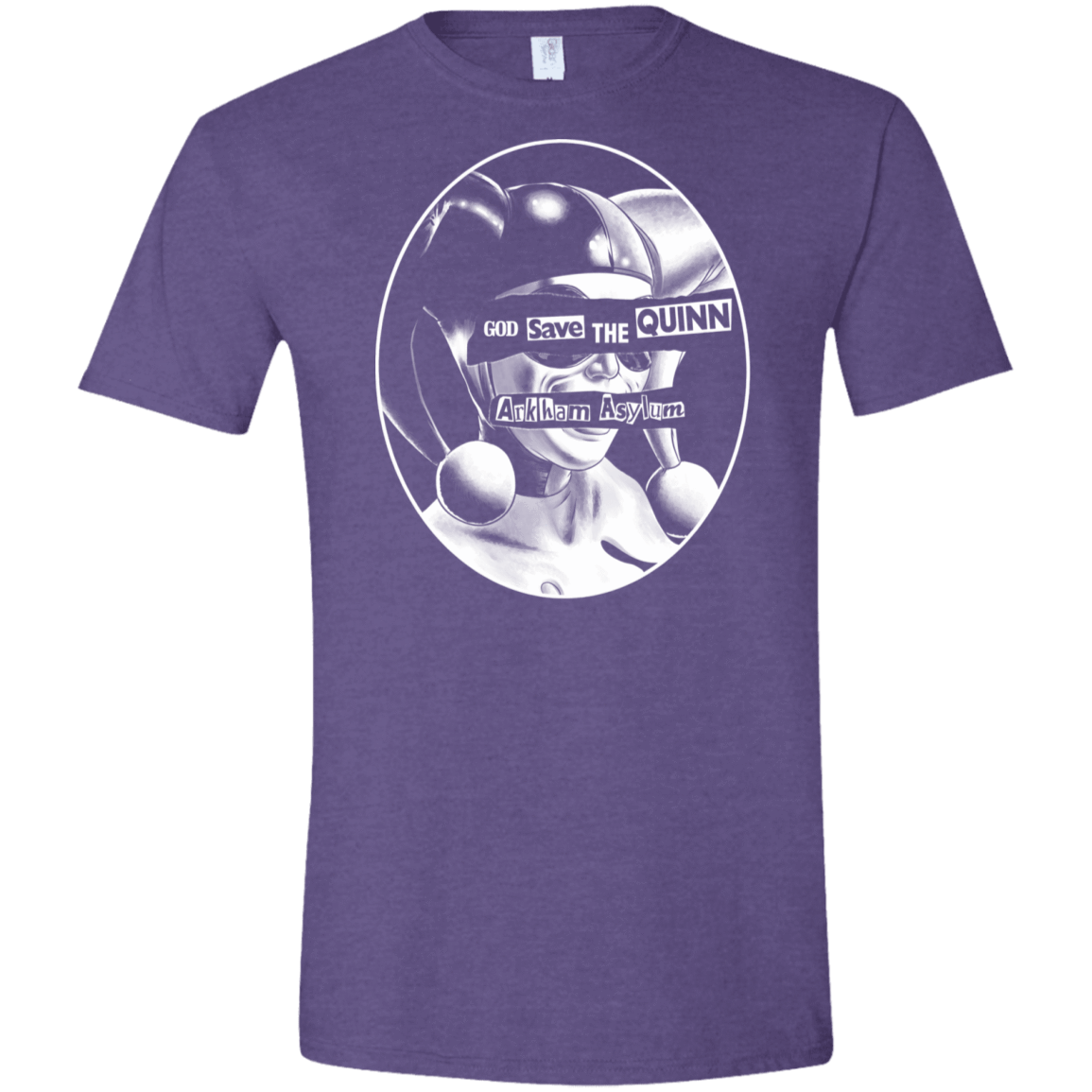 T-Shirts Heather Purple / S God Save The Quinn Men's Semi-Fitted Softstyle