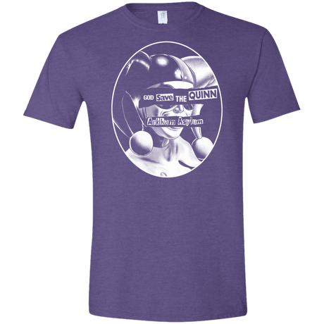 T-Shirts Heather Purple / S God Save The Quinn Men's Semi-Fitted Softstyle