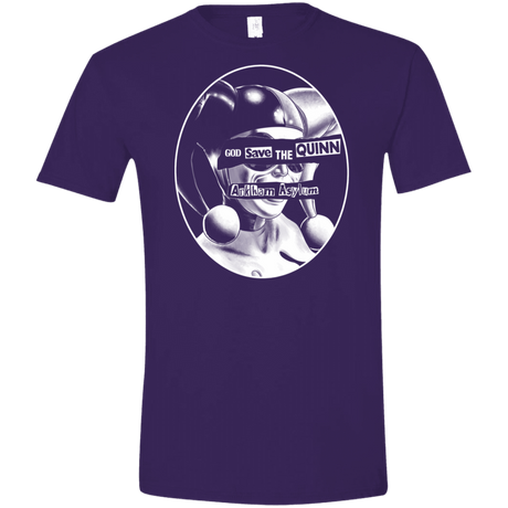 T-Shirts Purple / S God Save The Quinn Men's Semi-Fitted Softstyle