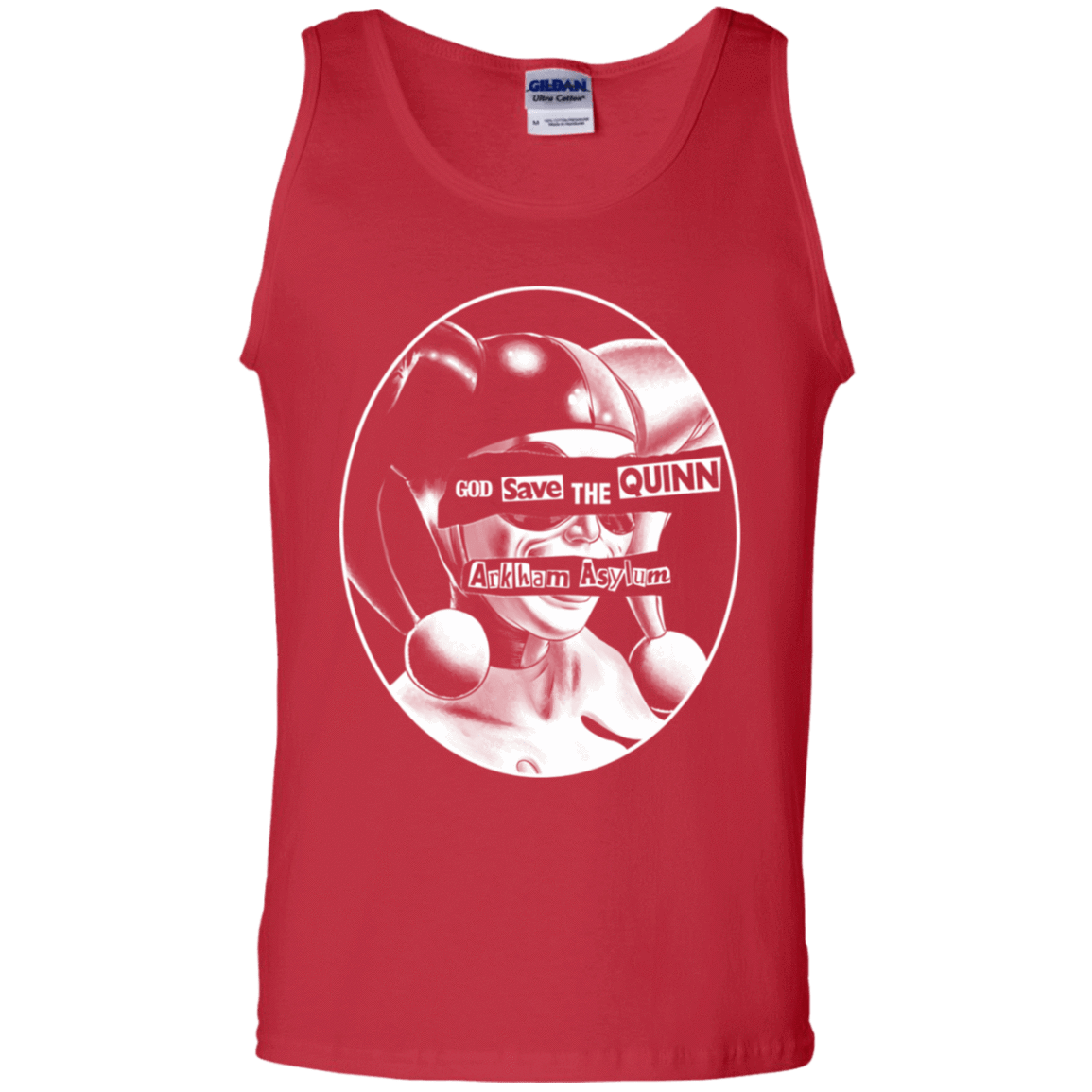 T-Shirts Red / S God Save The Quinn Men's Tank Top