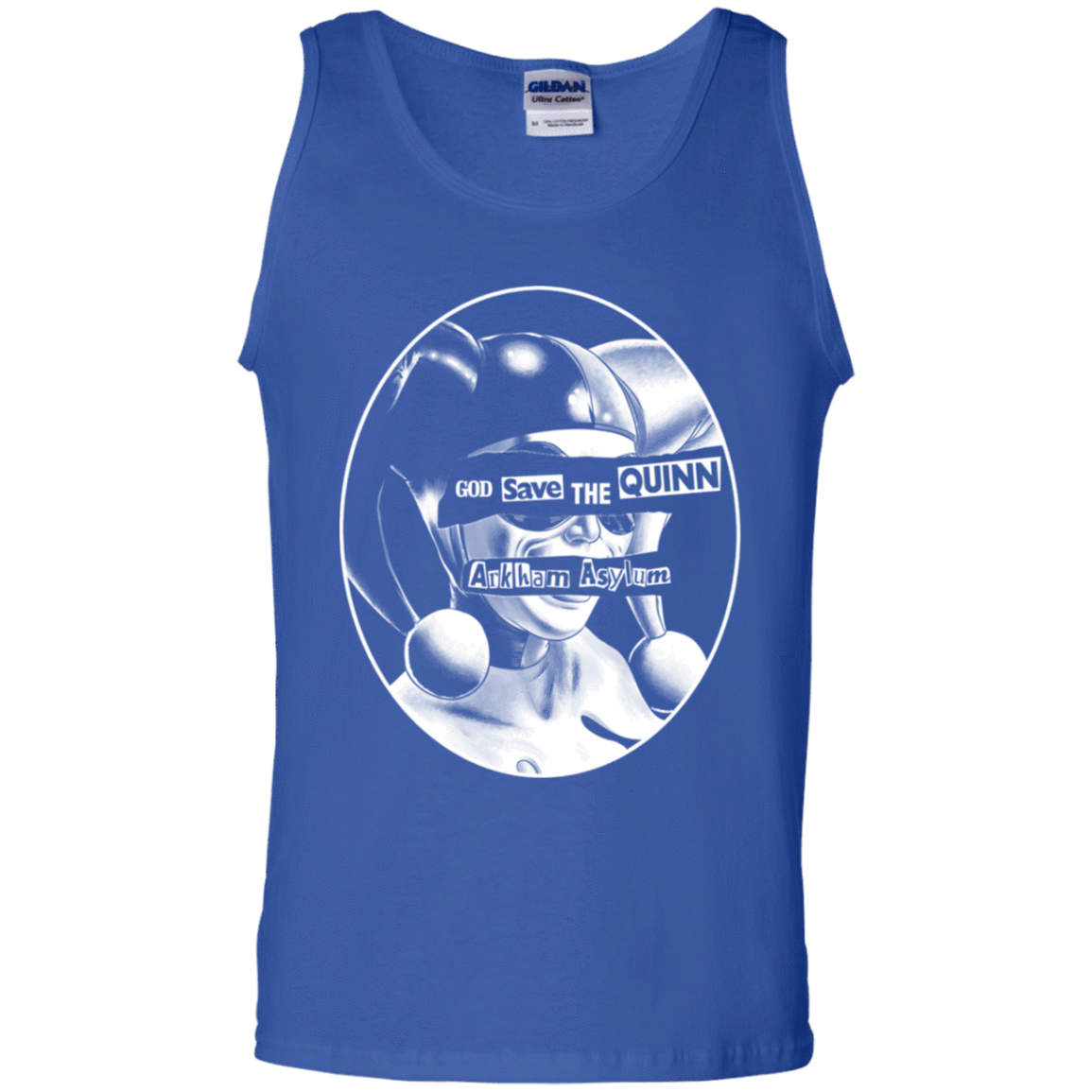 T-Shirts Royal / S God Save The Quinn Men's Tank Top