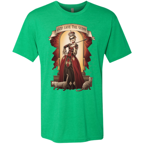 T-Shirts Envy / Small God Save The Quinn Men's Triblend T-Shirt
