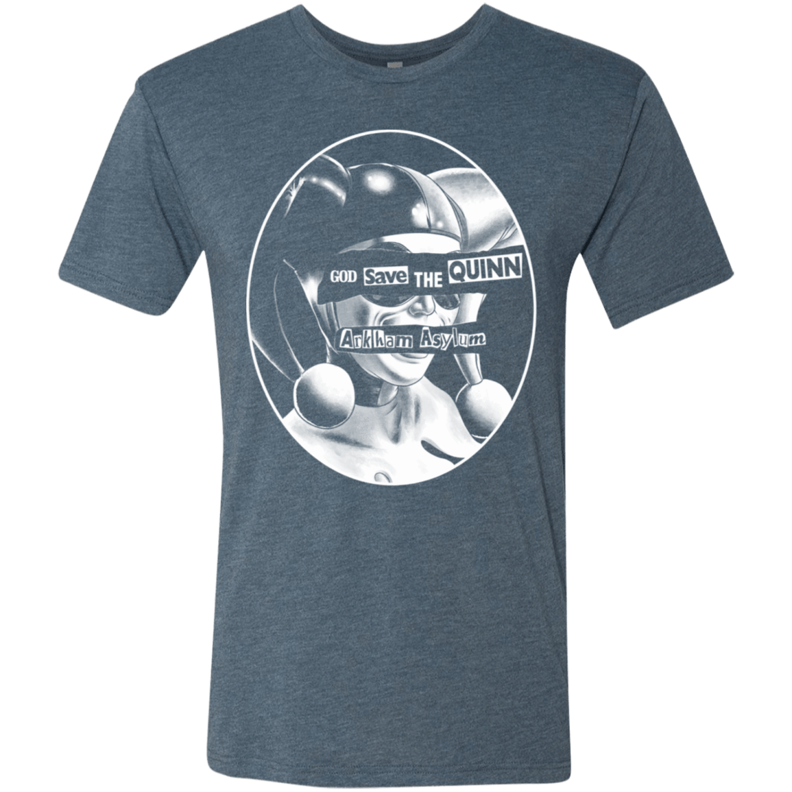T-Shirts Indigo / S God Save The Quinn Men's Triblend T-Shirt