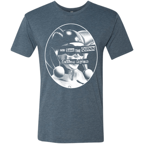 T-Shirts Indigo / S God Save The Quinn Men's Triblend T-Shirt