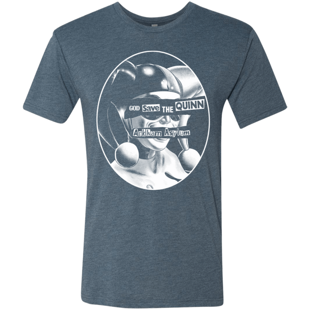 T-Shirts Indigo / S God Save The Quinn Men's Triblend T-Shirt