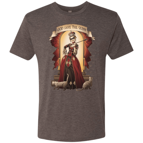 T-Shirts Macchiato / Small God Save The Quinn Men's Triblend T-Shirt