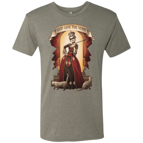 T-Shirts Venetian Grey / Small God Save The Quinn Men's Triblend T-Shirt