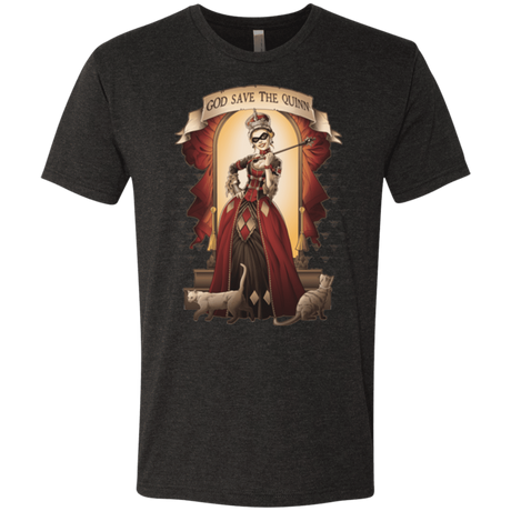 T-Shirts Vintage Black / Small God Save The Quinn Men's Triblend T-Shirt