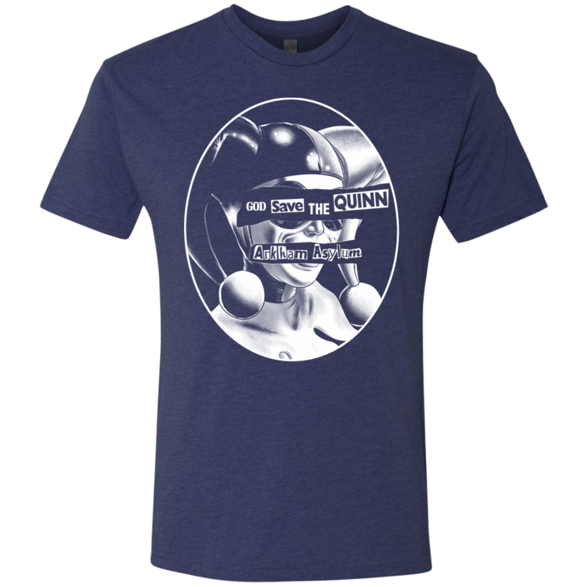 T-Shirts Vintage Navy / S God Save The Quinn Men's Triblend T-Shirt