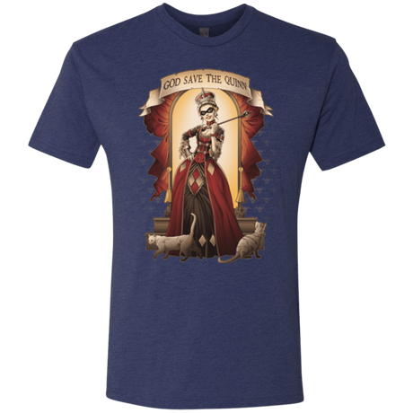 T-Shirts Vintage Navy / Small God Save The Quinn Men's Triblend T-Shirt