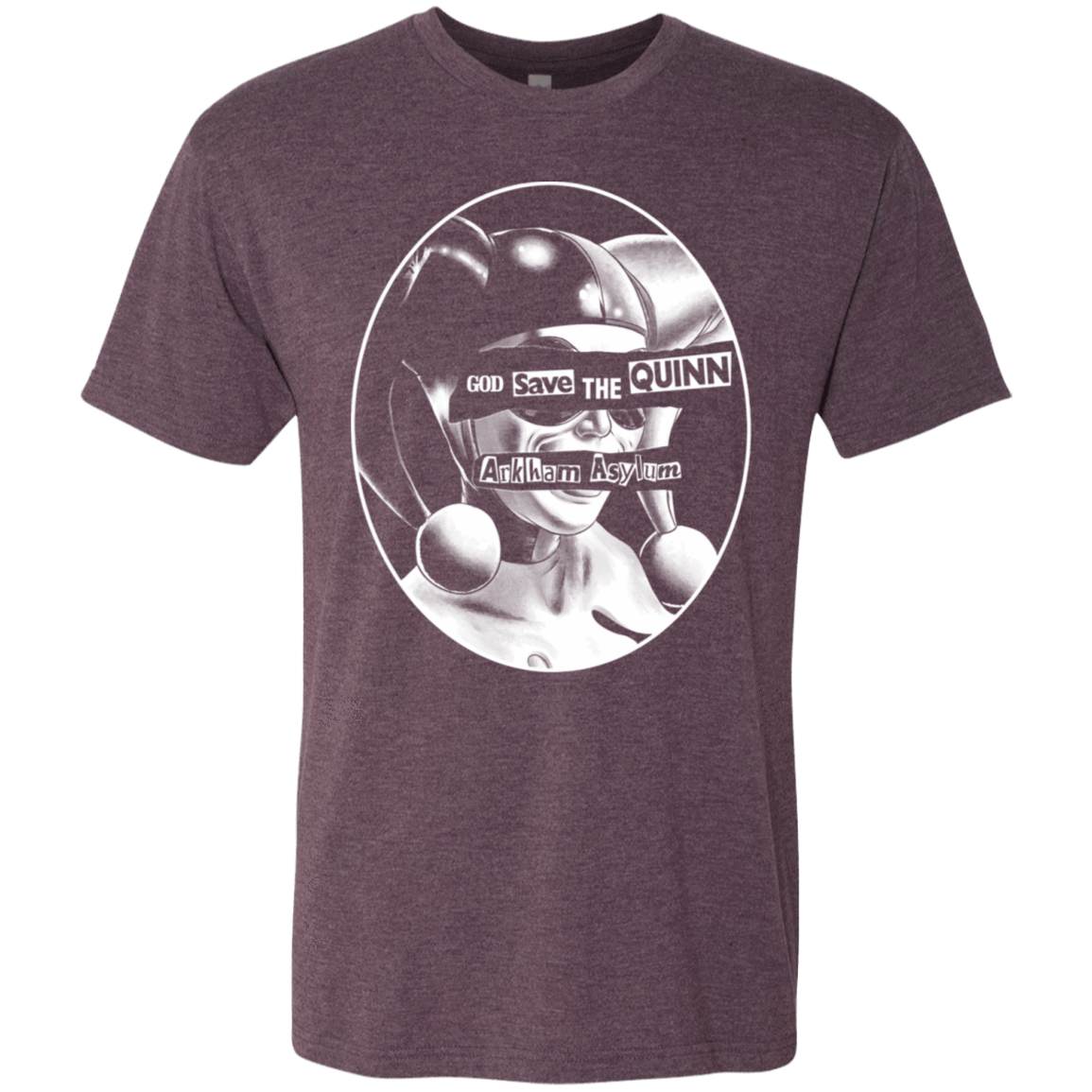 T-Shirts Vintage Purple / S God Save The Quinn Men's Triblend T-Shirt