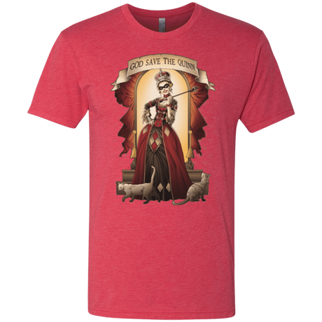 T-Shirts Vintage Red / Small God Save The Quinn Men's Triblend T-Shirt