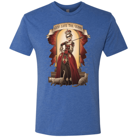 T-Shirts Vintage Royal / Small God Save The Quinn Men's Triblend T-Shirt