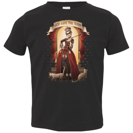 T-Shirts Black / 2T God Save The Quinn Toddler Premium T-Shirt
