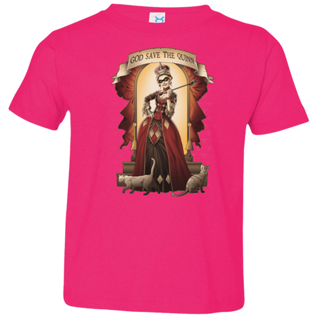 T-Shirts Hot Pink / 2T God Save The Quinn Toddler Premium T-Shirt