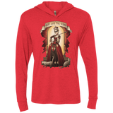 T-Shirts Vintage Red / X-Small God Save The Quinn Triblend Long Sleeve Hoodie Tee