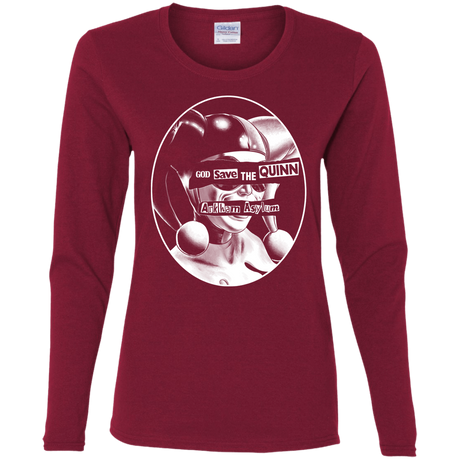 T-Shirts Cardinal / S God Save The Quinn Women's Long Sleeve T-Shirt