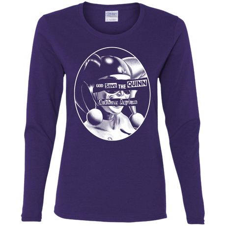 T-Shirts Purple / S God Save The Quinn Women's Long Sleeve T-Shirt