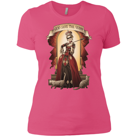 T-Shirts Hot Pink / X-Small God Save The Quinn Women's Premium T-Shirt