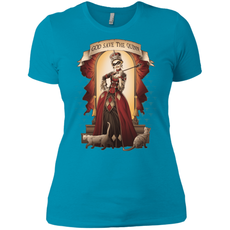T-Shirts Turquoise / X-Small God Save The Quinn Women's Premium T-Shirt