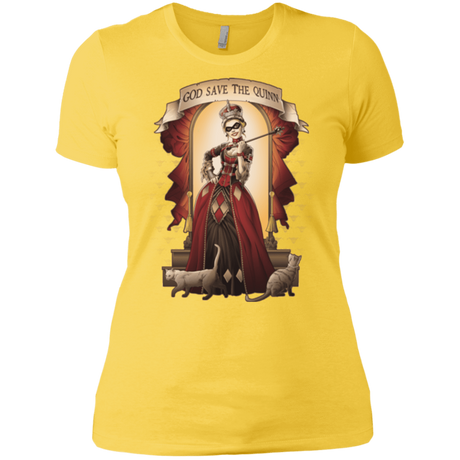 T-Shirts Vibrant Yellow / X-Small God Save The Quinn Women's Premium T-Shirt