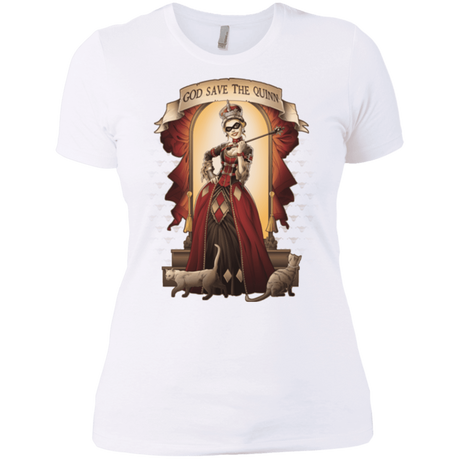 T-Shirts White / X-Small God Save The Quinn Women's Premium T-Shirt