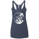 T-Shirts Vintage Navy / X-Small God Save The Quinn Women's Triblend Racerback Tank
