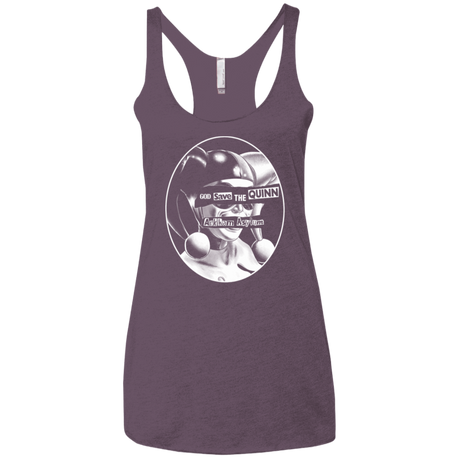 T-Shirts Vintage Purple / X-Small God Save The Quinn Women's Triblend Racerback Tank