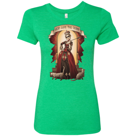 T-Shirts Envy / Small God Save The Quinn Women's Triblend T-Shirt