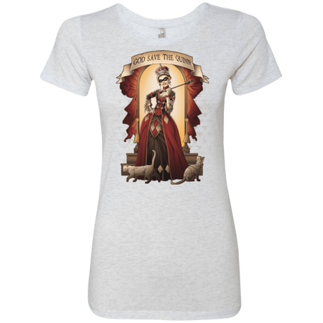 T-Shirts Heather White / Small God Save The Quinn Women's Triblend T-Shirt