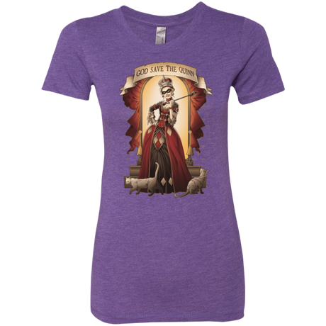 T-Shirts Purple Rush / Small God Save The Quinn Women's Triblend T-Shirt