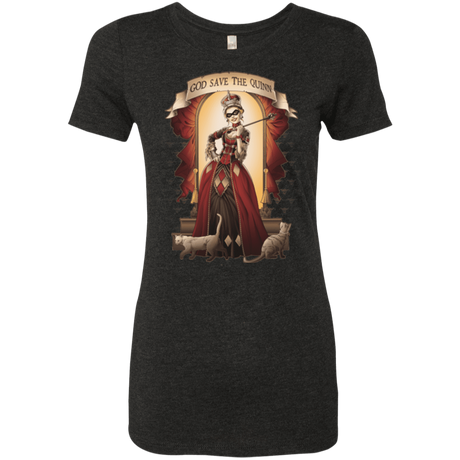 T-Shirts Vintage Black / Small God Save The Quinn Women's Triblend T-Shirt