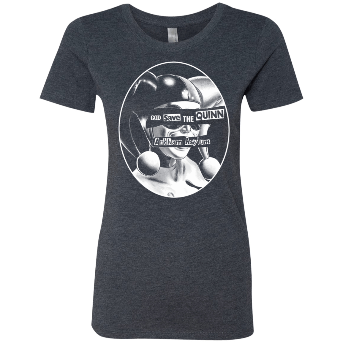 T-Shirts Vintage Navy / S God Save The Quinn Women's Triblend T-Shirt