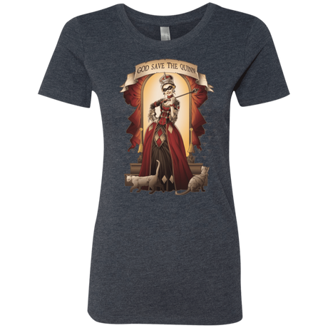 T-Shirts Vintage Navy / Small God Save The Quinn Women's Triblend T-Shirt