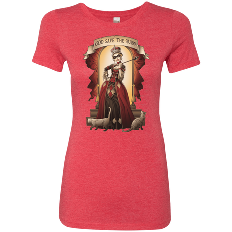 T-Shirts Vintage Red / Small God Save The Quinn Women's Triblend T-Shirt
