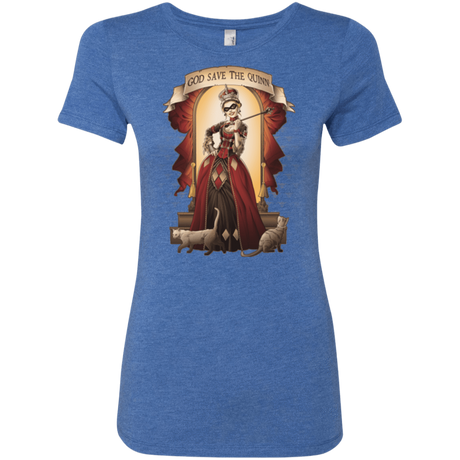 T-Shirts Vintage Royal / Small God Save The Quinn Women's Triblend T-Shirt