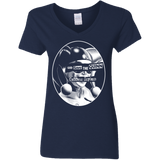 T-Shirts Navy / S God Save The Quinn Women's V-Neck T-Shirt